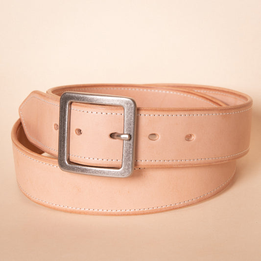 Yoke Belt Natural Unglazed Harness