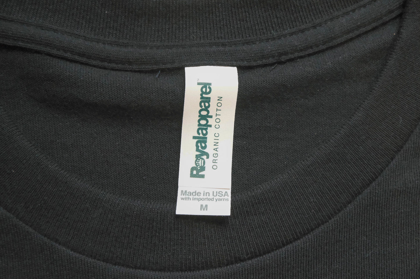 Unsung Organic Cotton Tee-Shirt Black