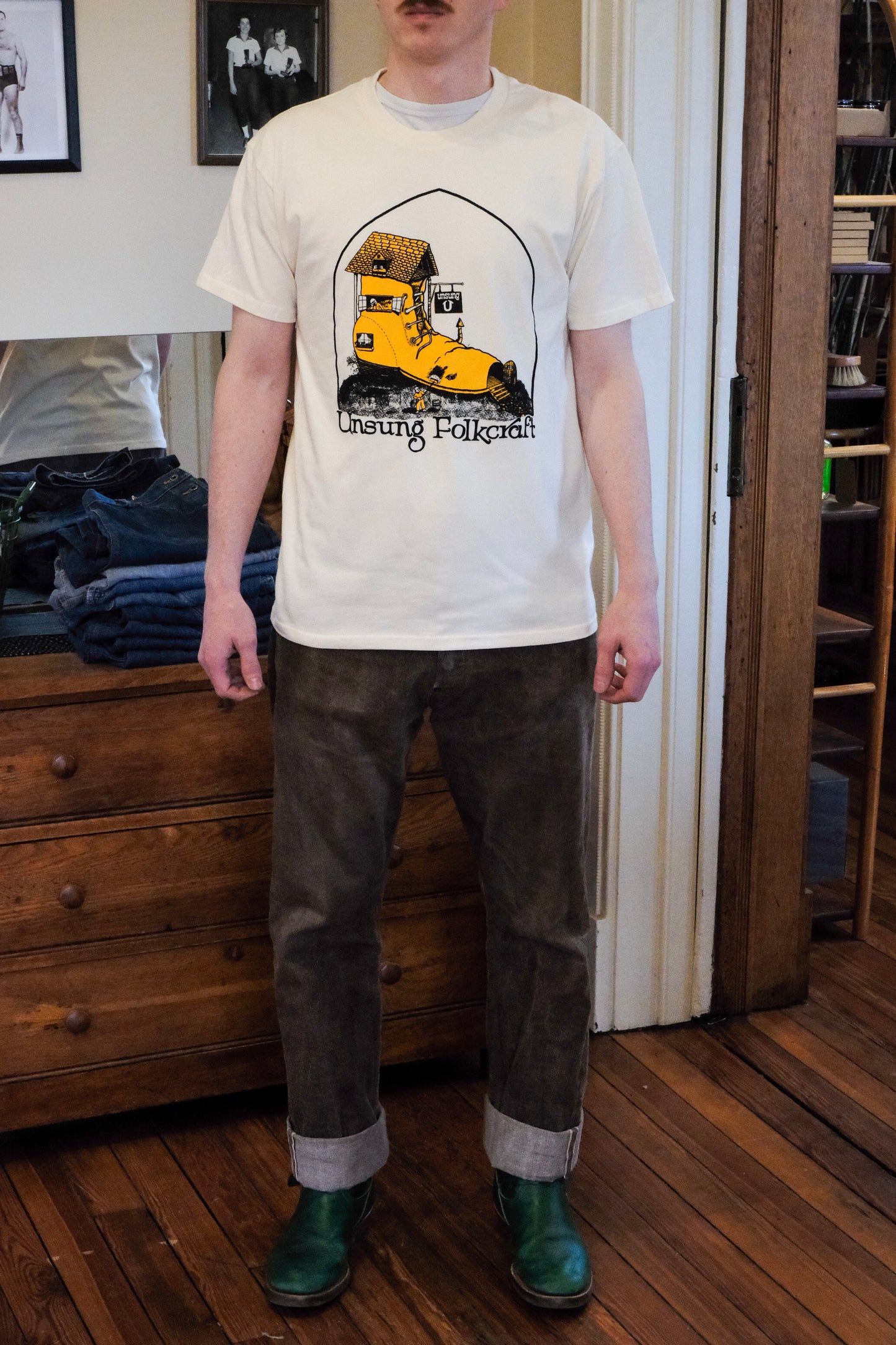 Unsung Organic Cotton Tee-Shirt Natural